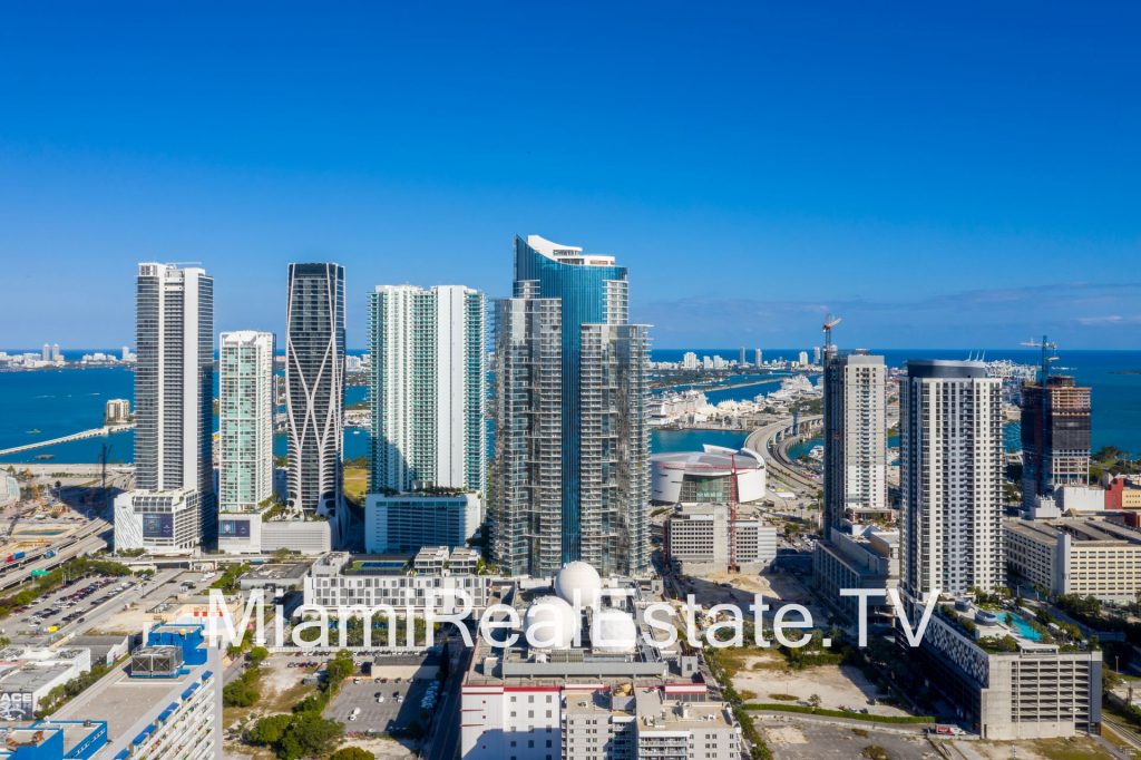 Park West Miami skyline