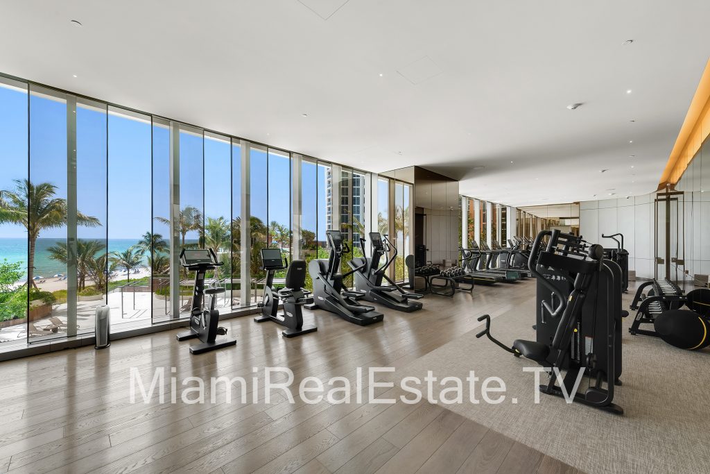 Fitness Center with Views of the Atlantic Ocean